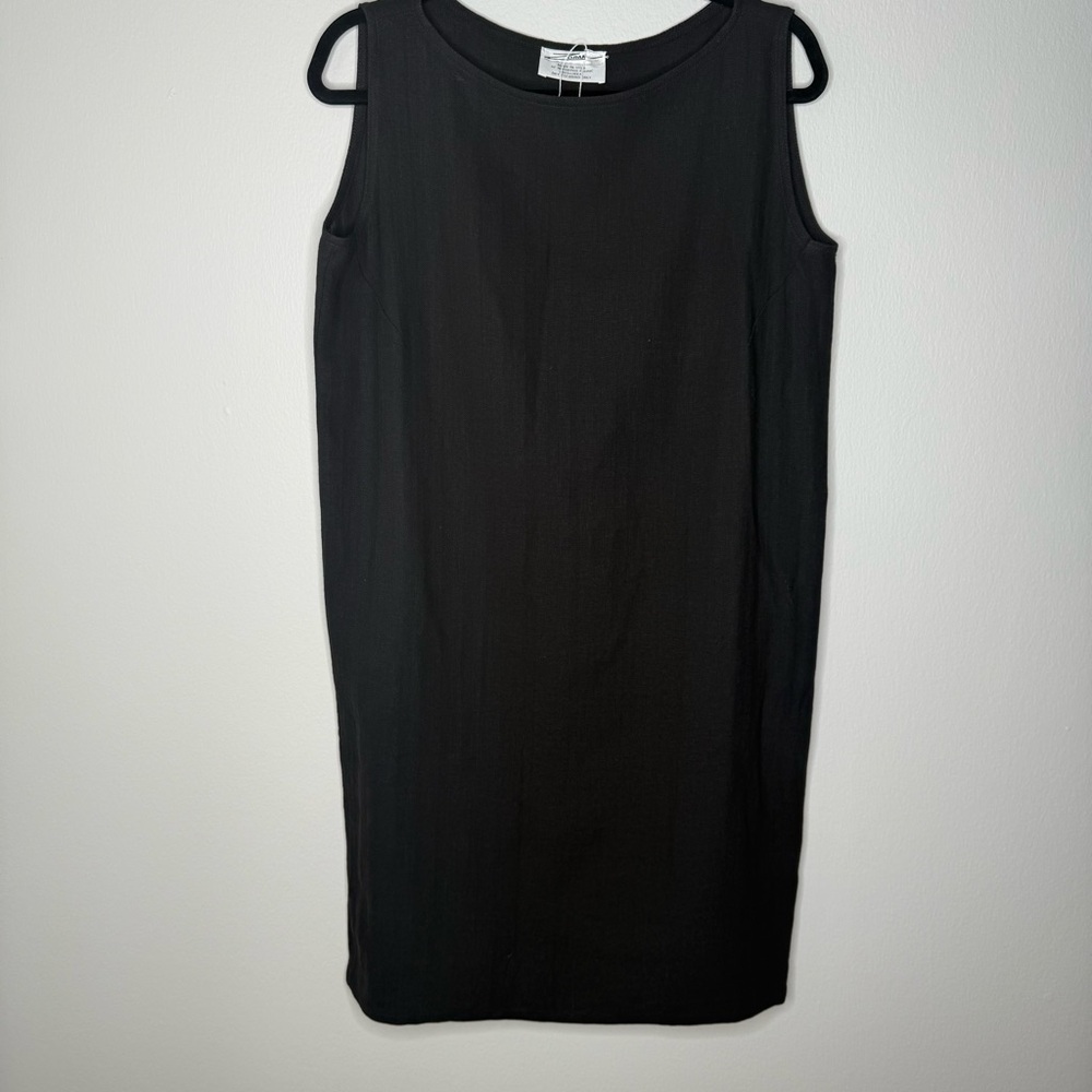 Zoran Black Sleeveless Dress